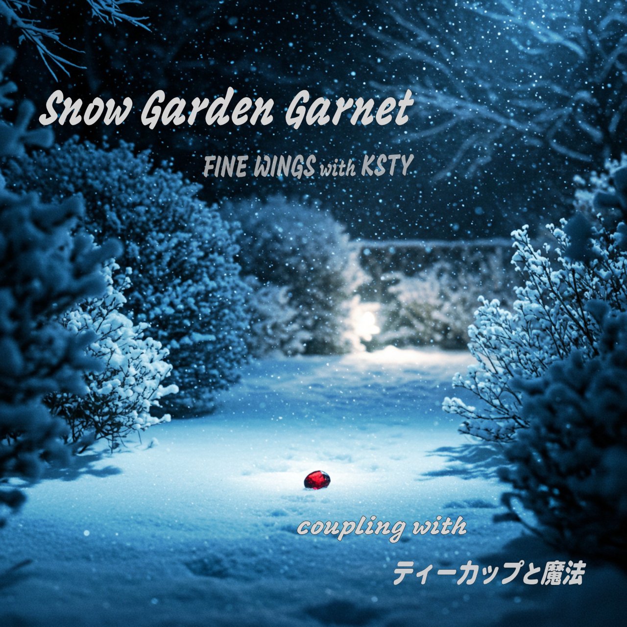 Snow Garden Garnet アートワーク